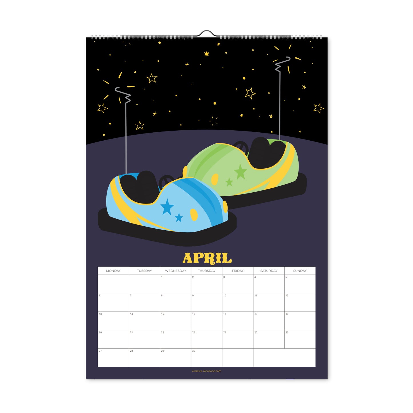 2026 creative monsoon calendar
