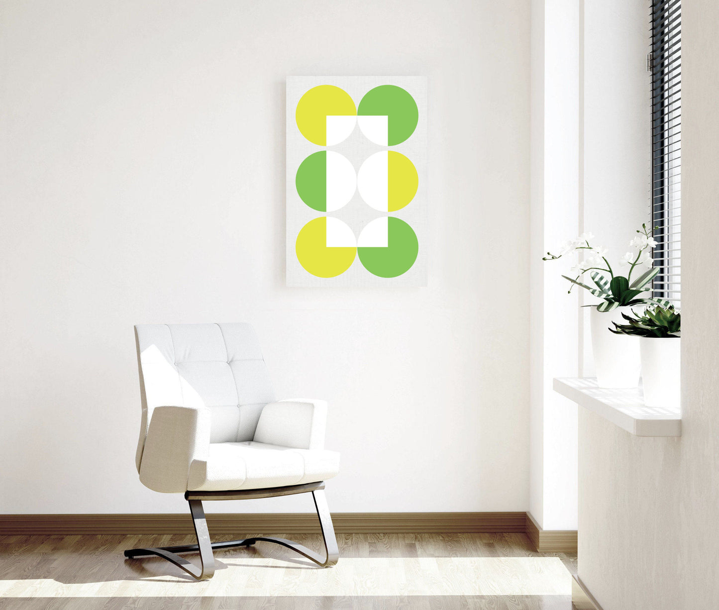 Looking Good Citrus Geometric print