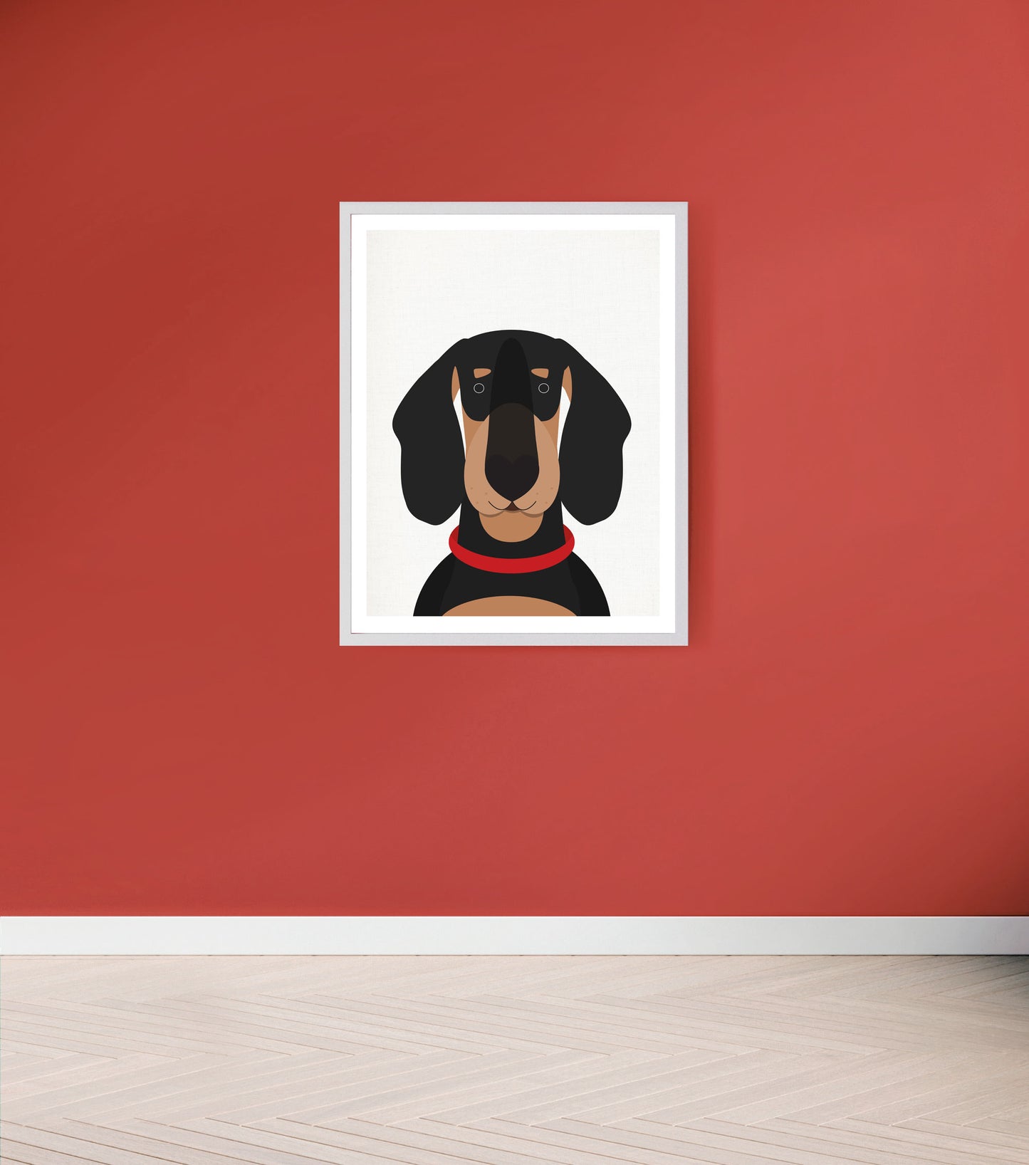 Dachshund print