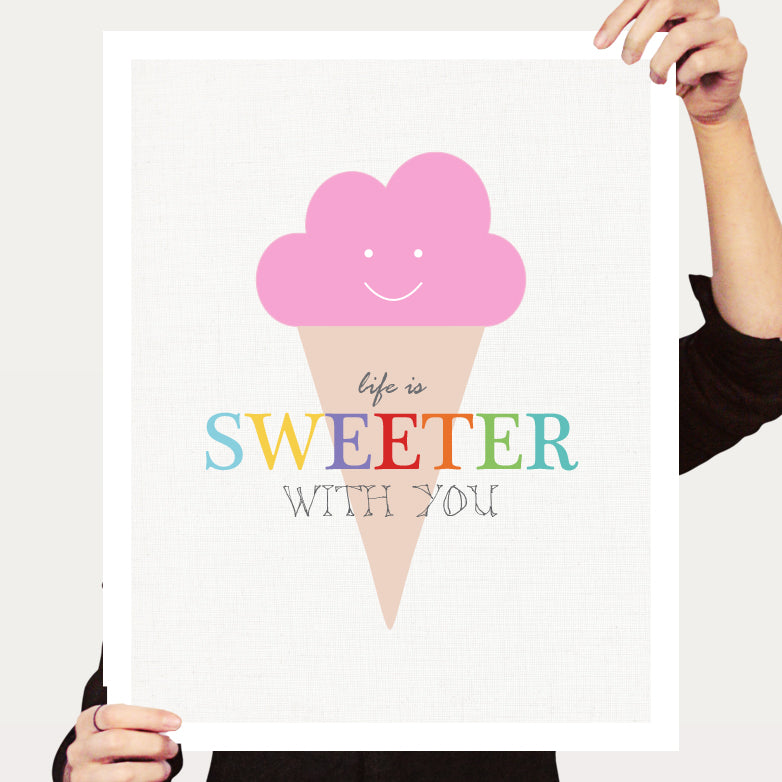 Ice cream print