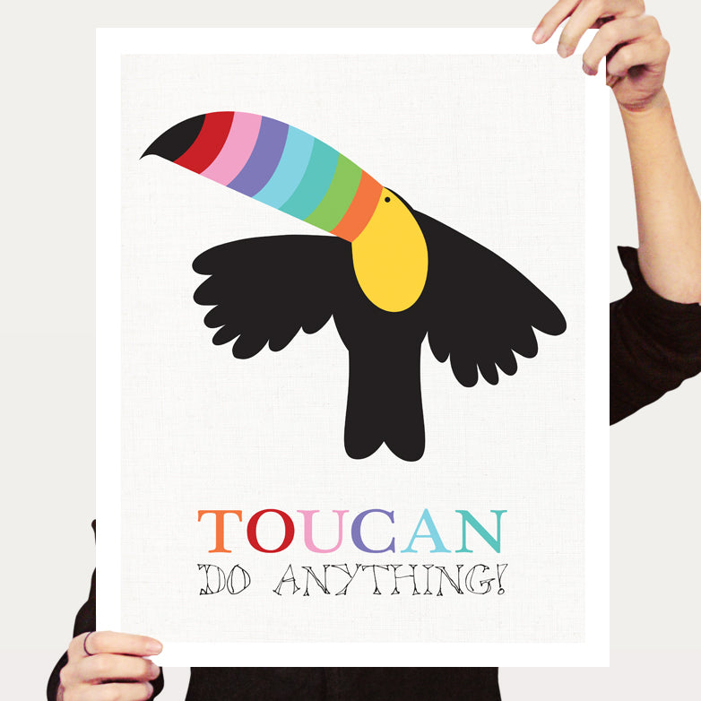 Toucan do anything print