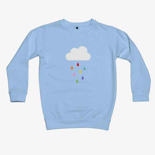 Rain cloud kids jumper