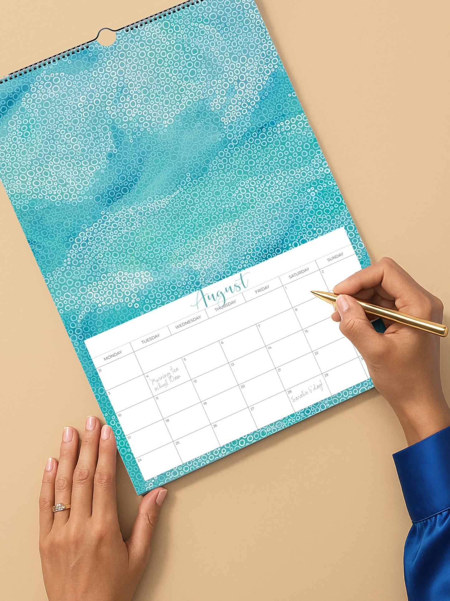 2026 abstract art calendar