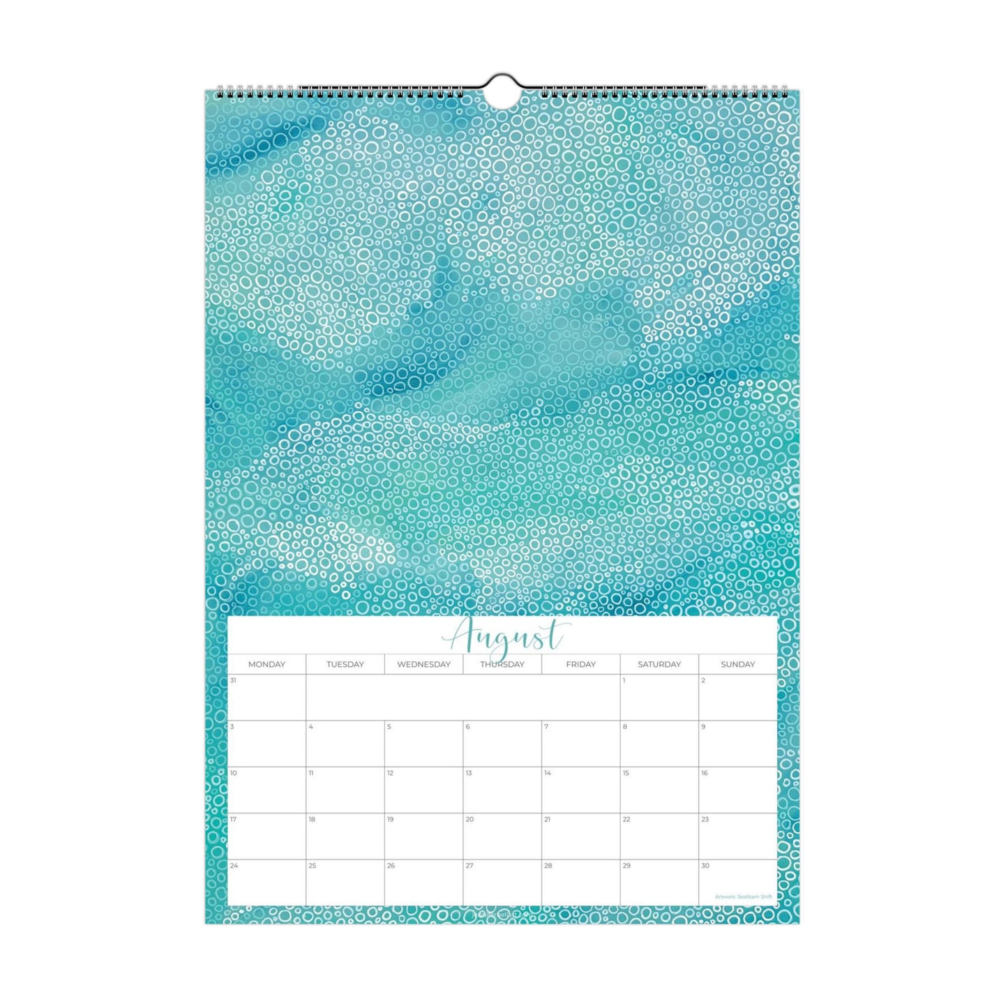 2026 abstract art calendar