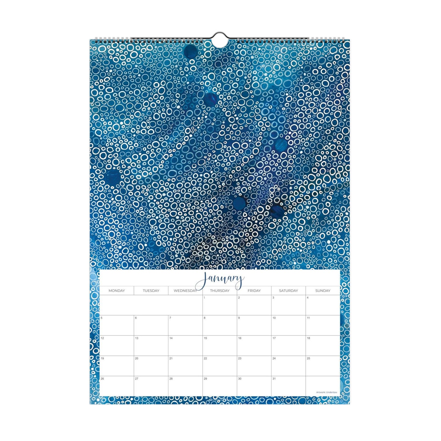 2026 abstract art calendar