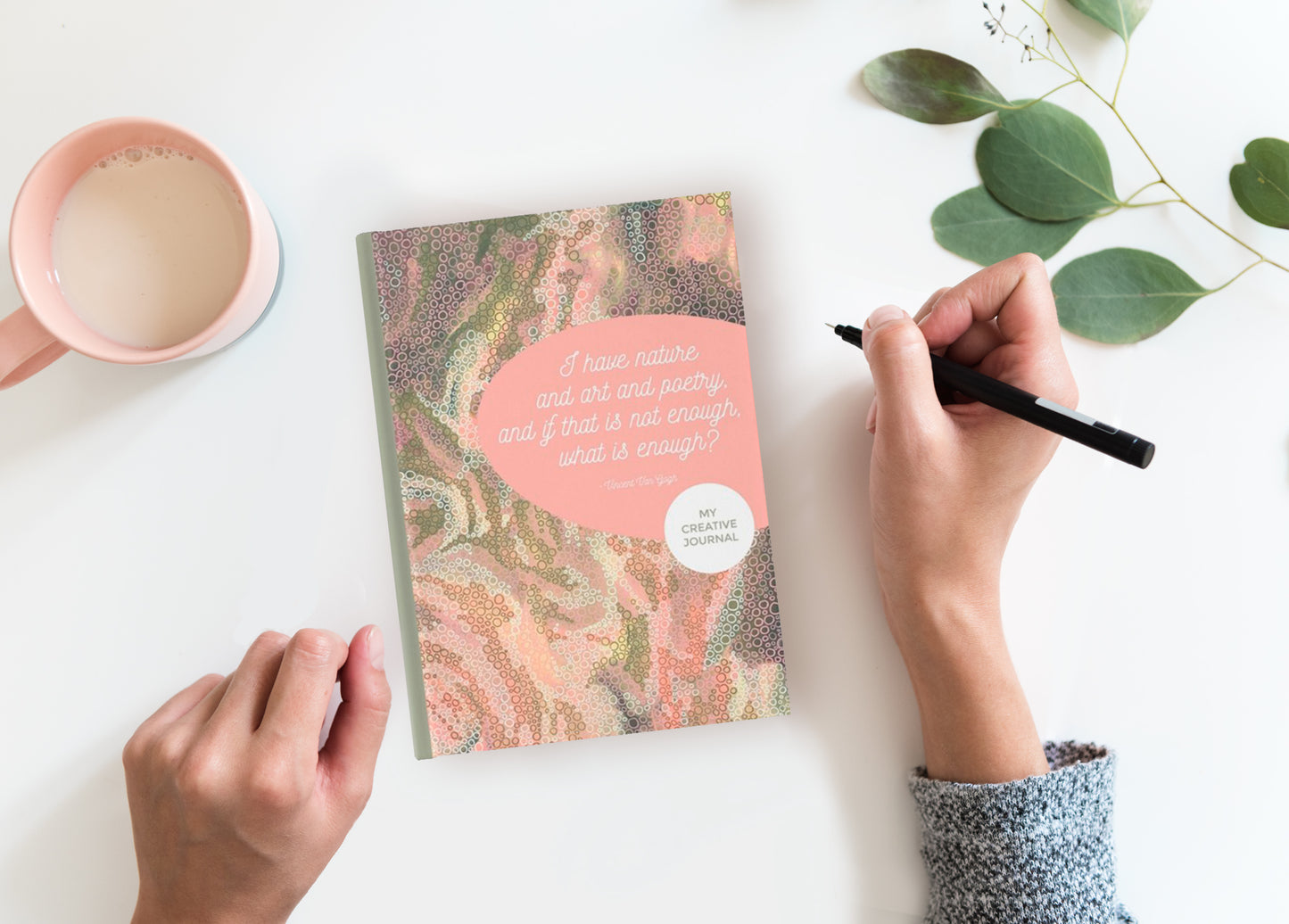 Earth hardcover journal