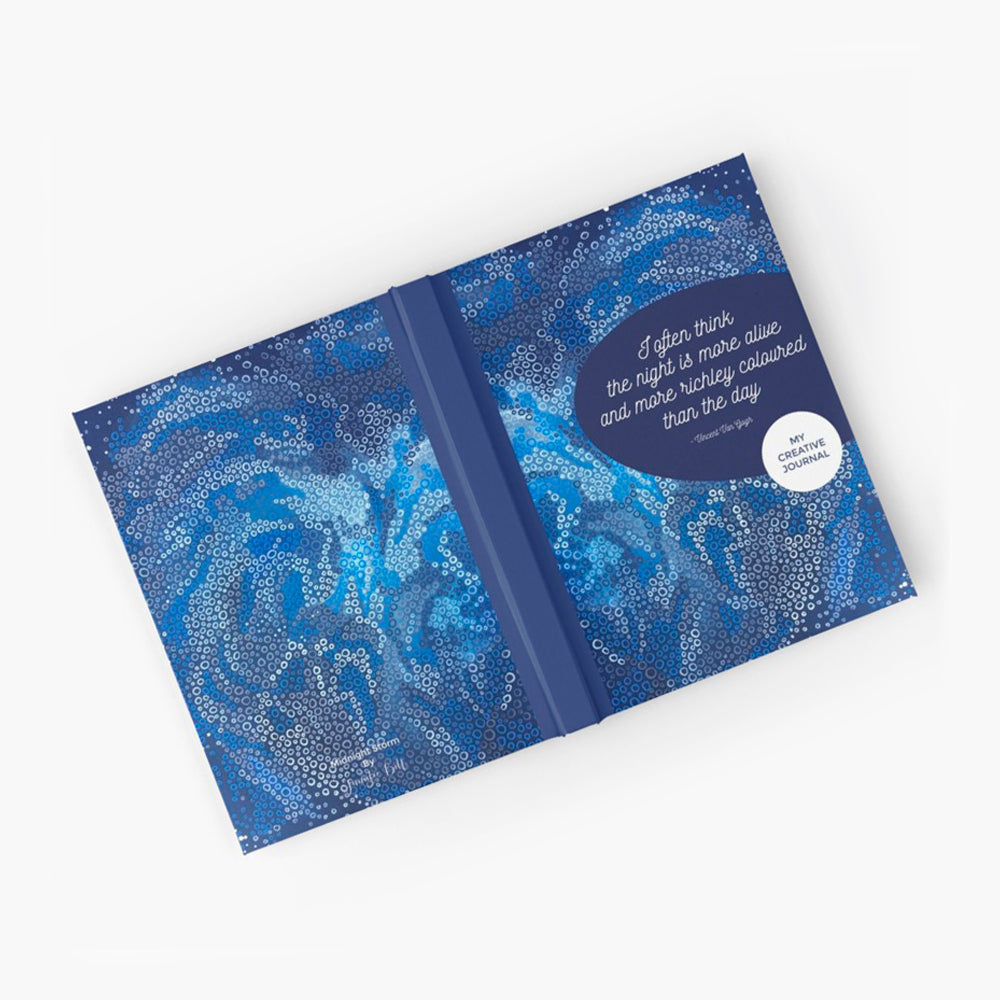 Midnight Storm hardcover journal