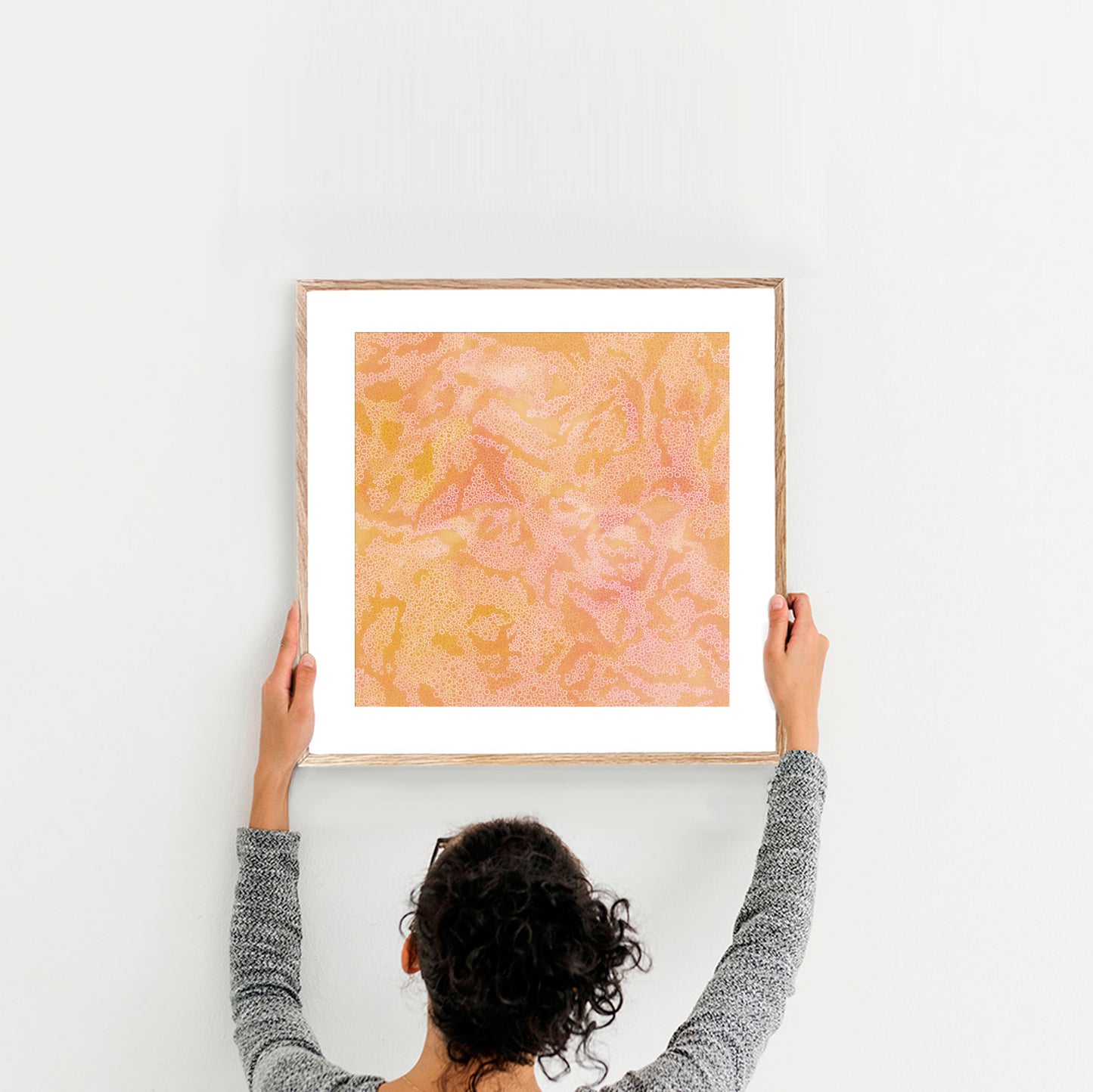 Peach sorbet limited edition print