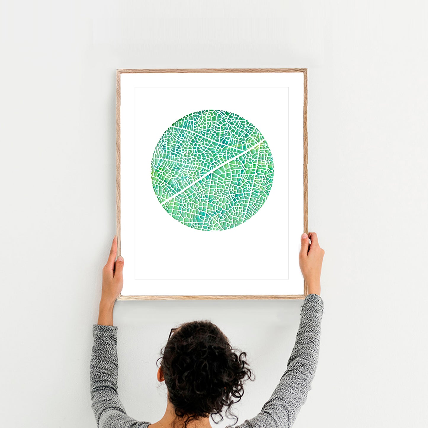 Reticulate limited edition print