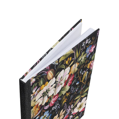 Floral pattern hardcover journal notebook