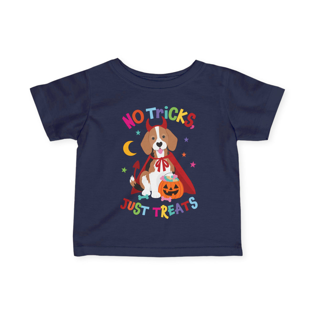 No Tricks, Just Treats Kids Halloween T Shirt