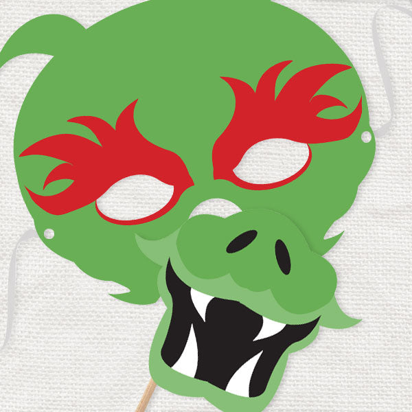 dragon mask - PRINTABLE FILE