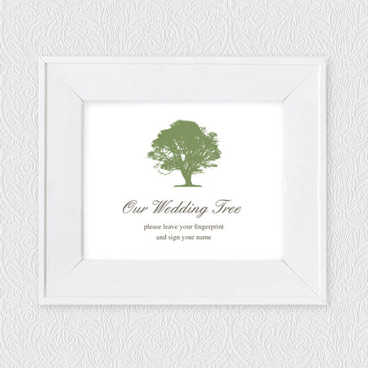 FREE fingerprint oak tree sign