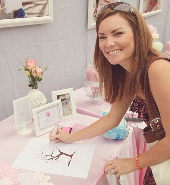 Tree of Love Fingerprint Guest Book Alternative – Wedding Poster