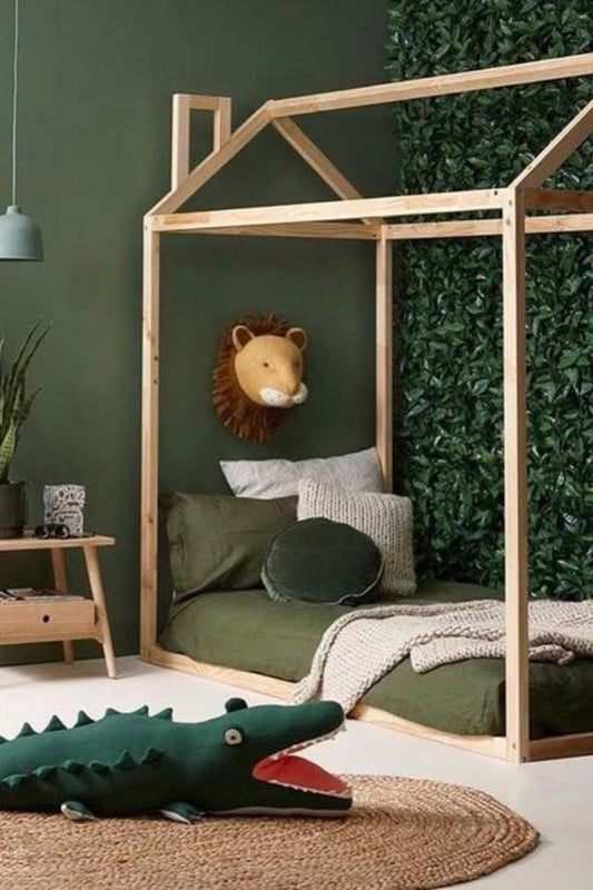 Wild kids room!