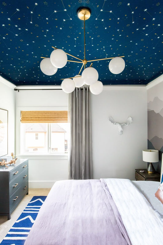Create a Magical Starry Space with Dark Blue