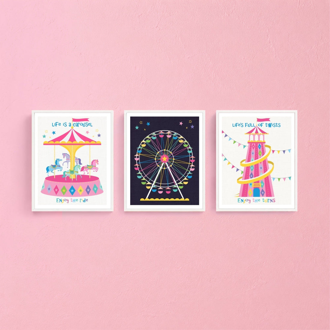 All the Fun of the Fair: Carnival Inspired Surface Pattern & Illustration Collection