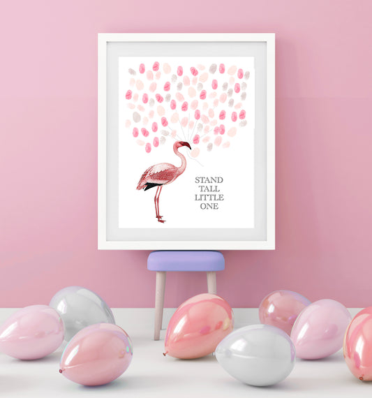 Flamingo baby shower