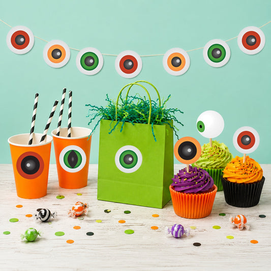 5 Easy Ways to Use Printable Monster Eyes for Your Halloween Party