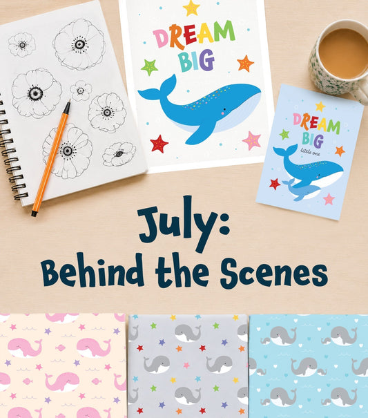 July in the Studio