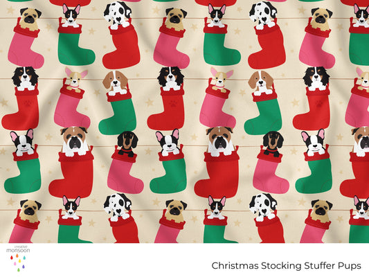 Christmas Stocking Stuffer Pups