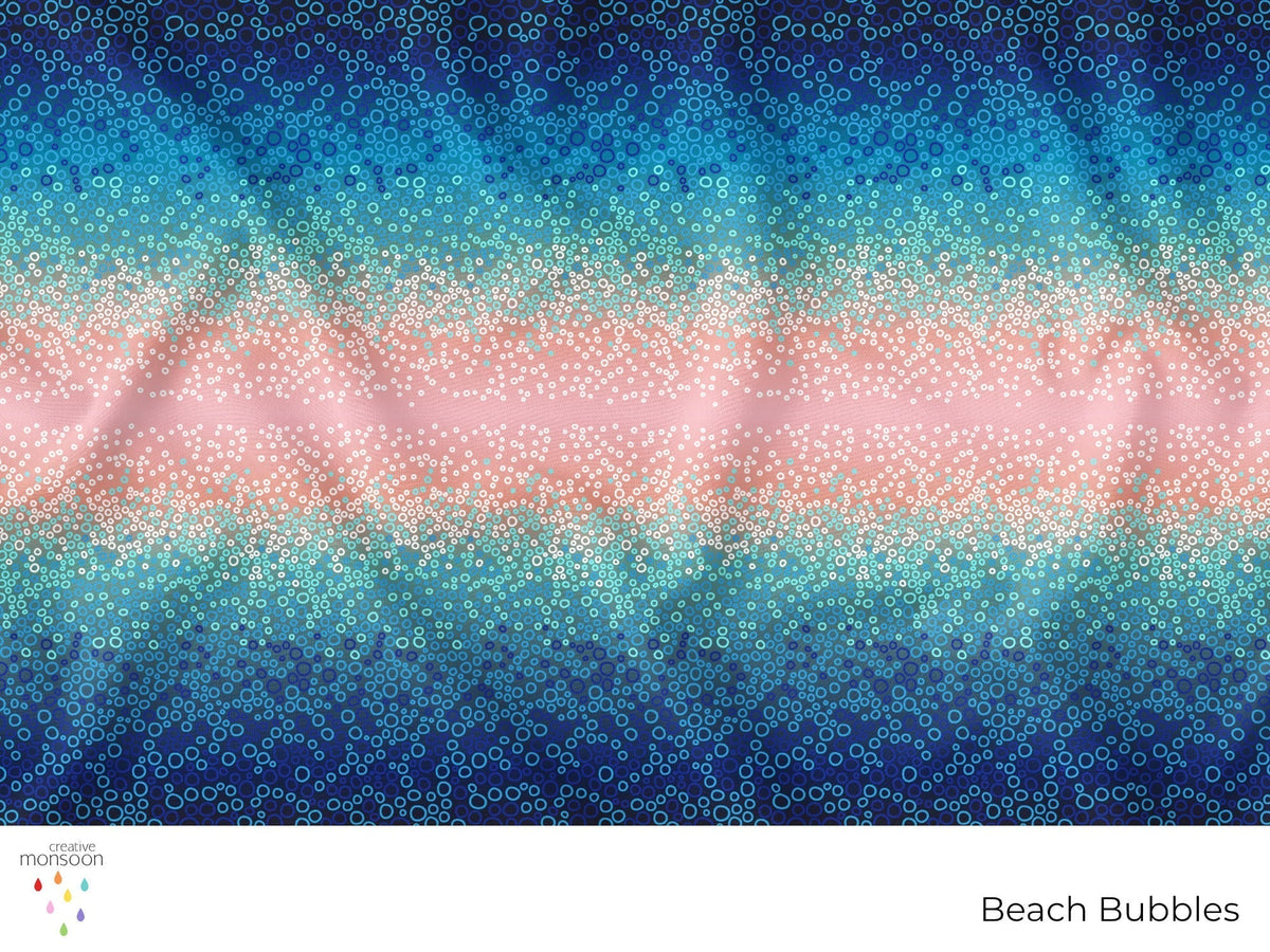 Beach Bubbles Abstract Surface Pattern Design for Fabric, Homewares an ...