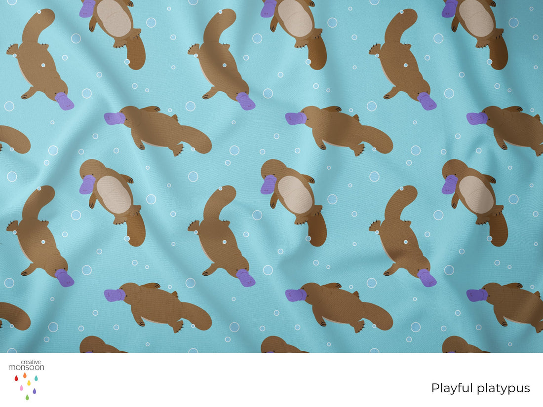 Playful platypus