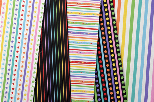 Colourful Stripe Surface Pattern Collection for Fabric, Homewares and Product Design