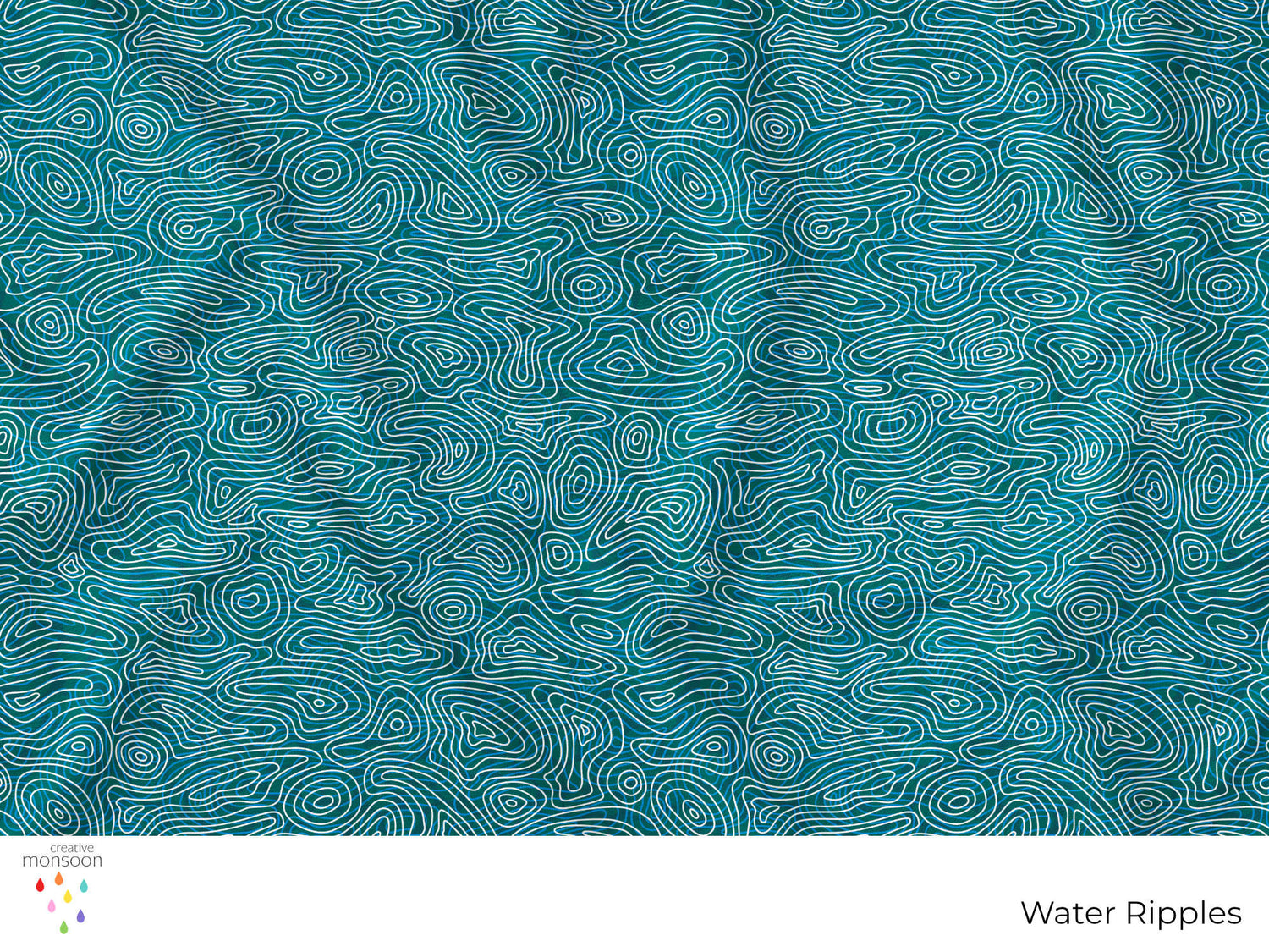 Water ripples – creative monsoon