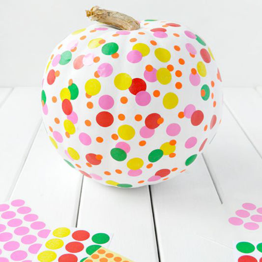 Halloween ideas: Yayoi Kusama pumpkins