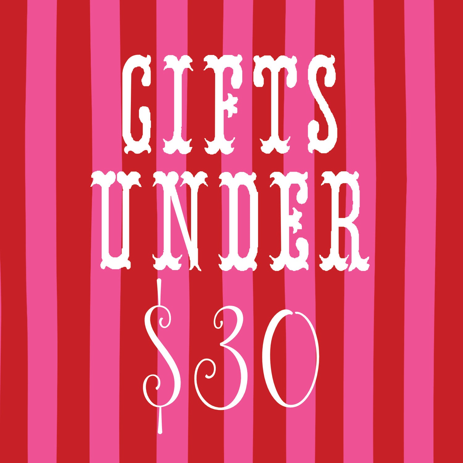 Gifts under $30