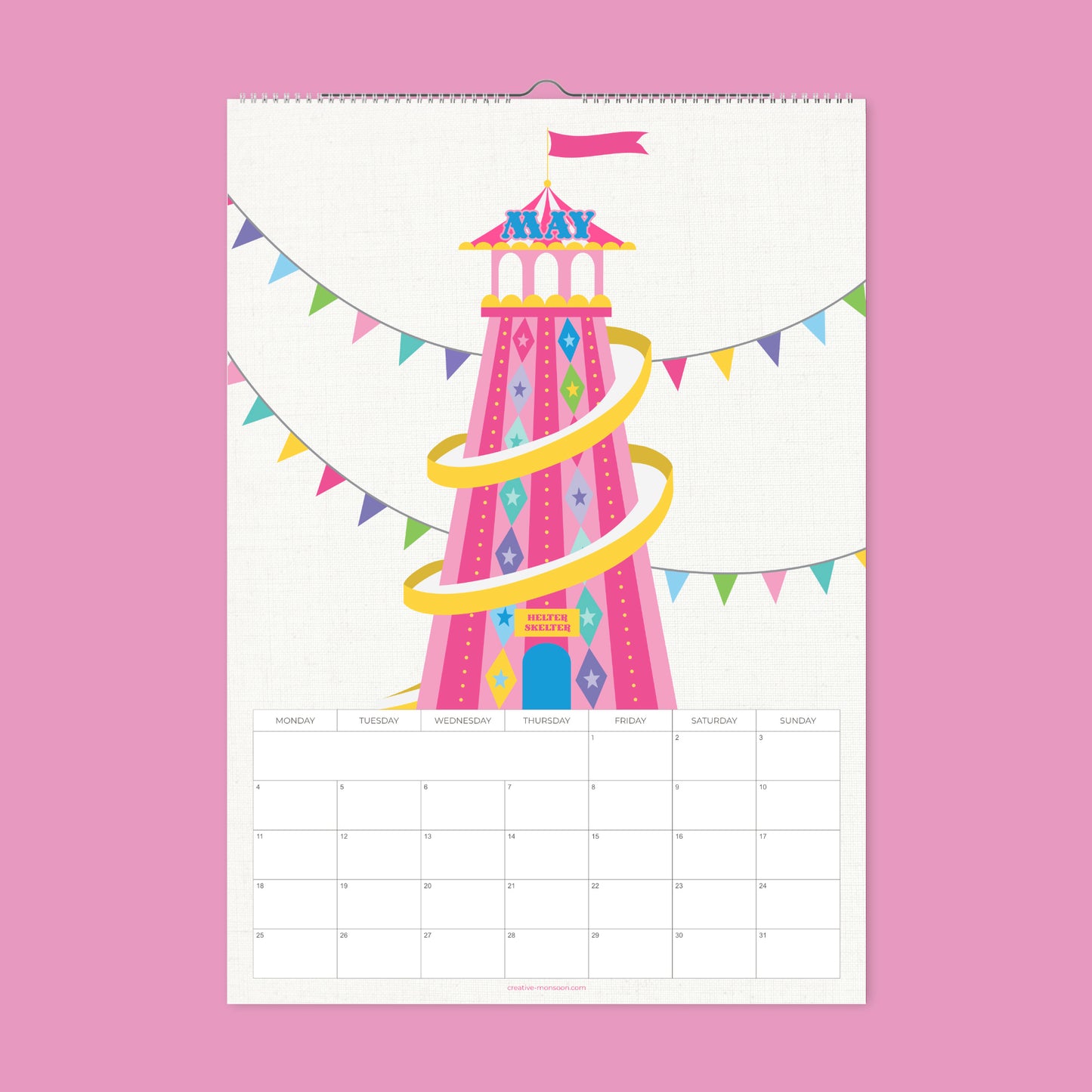 2026 creative monsoon calendar