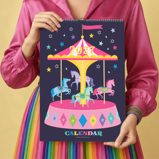 2027 Calendar All the Fun of the Fair