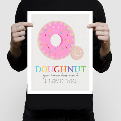 Doughnut / donut love print