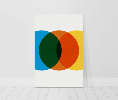 Colour Study I Geometric print