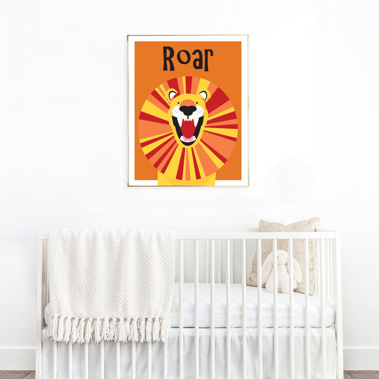 Roar lion print