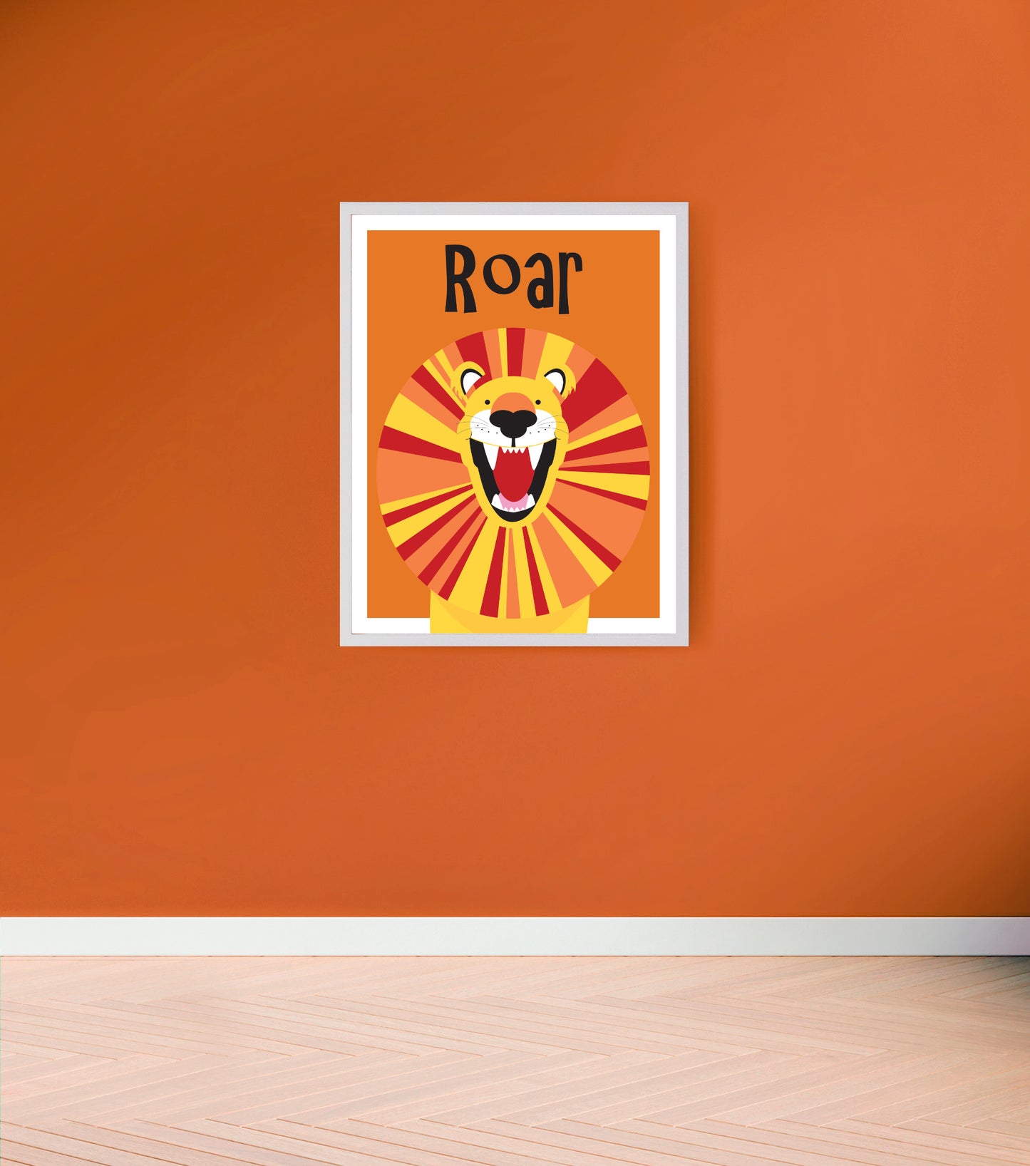 Roar lion print