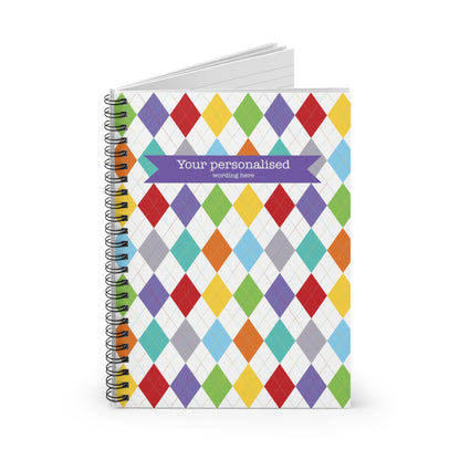 Argyle personalised spiral notebook