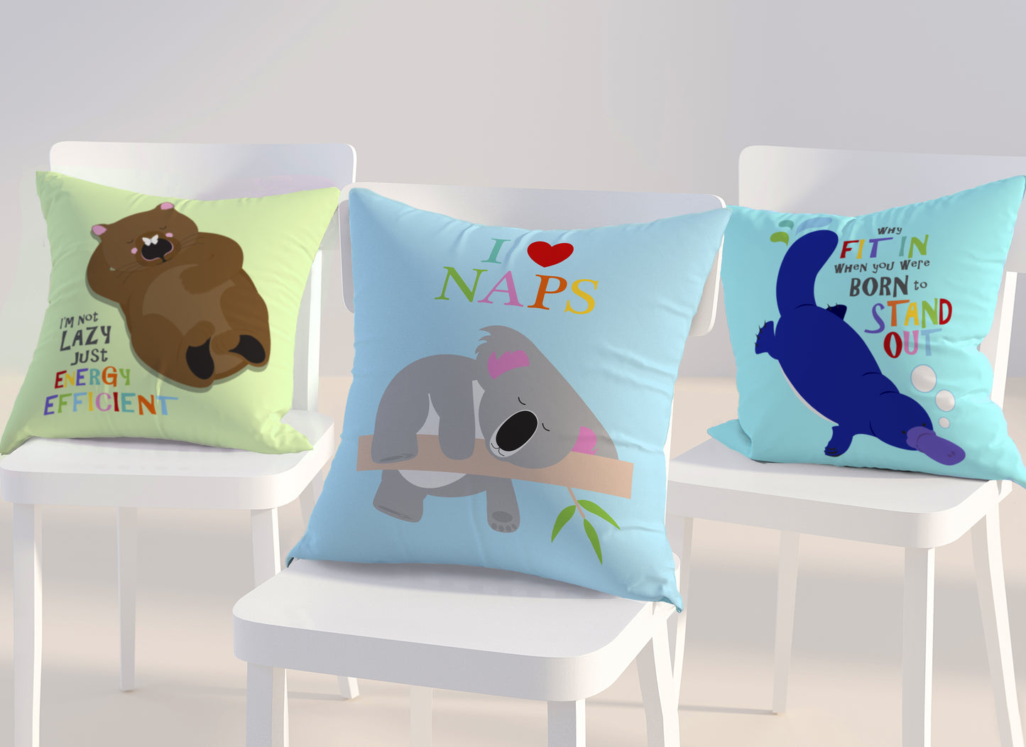 Platypus why fit in cushion cover