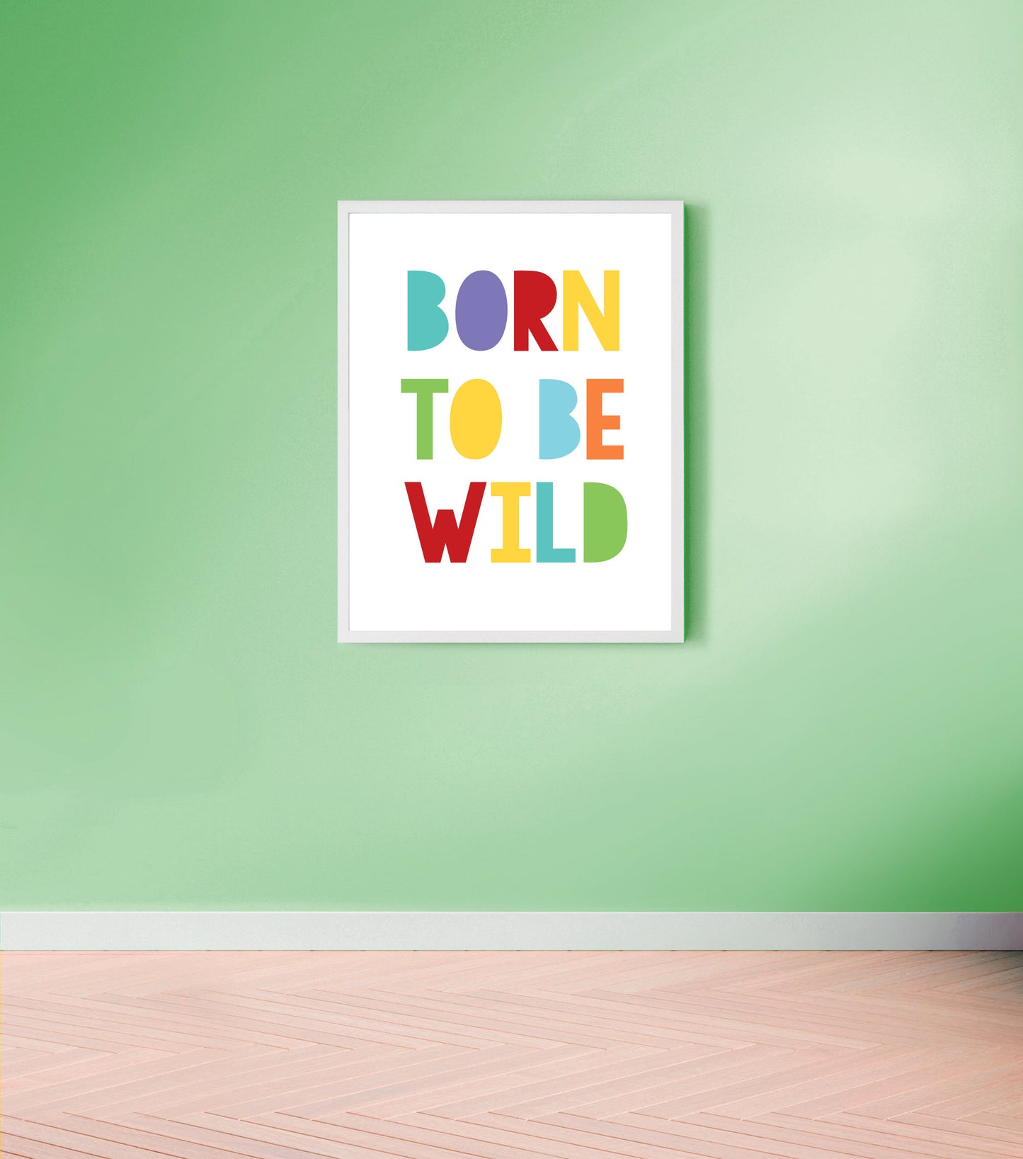 Born to be wild print