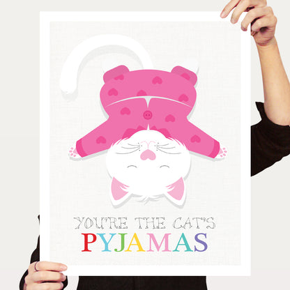 Cats pyjamas print