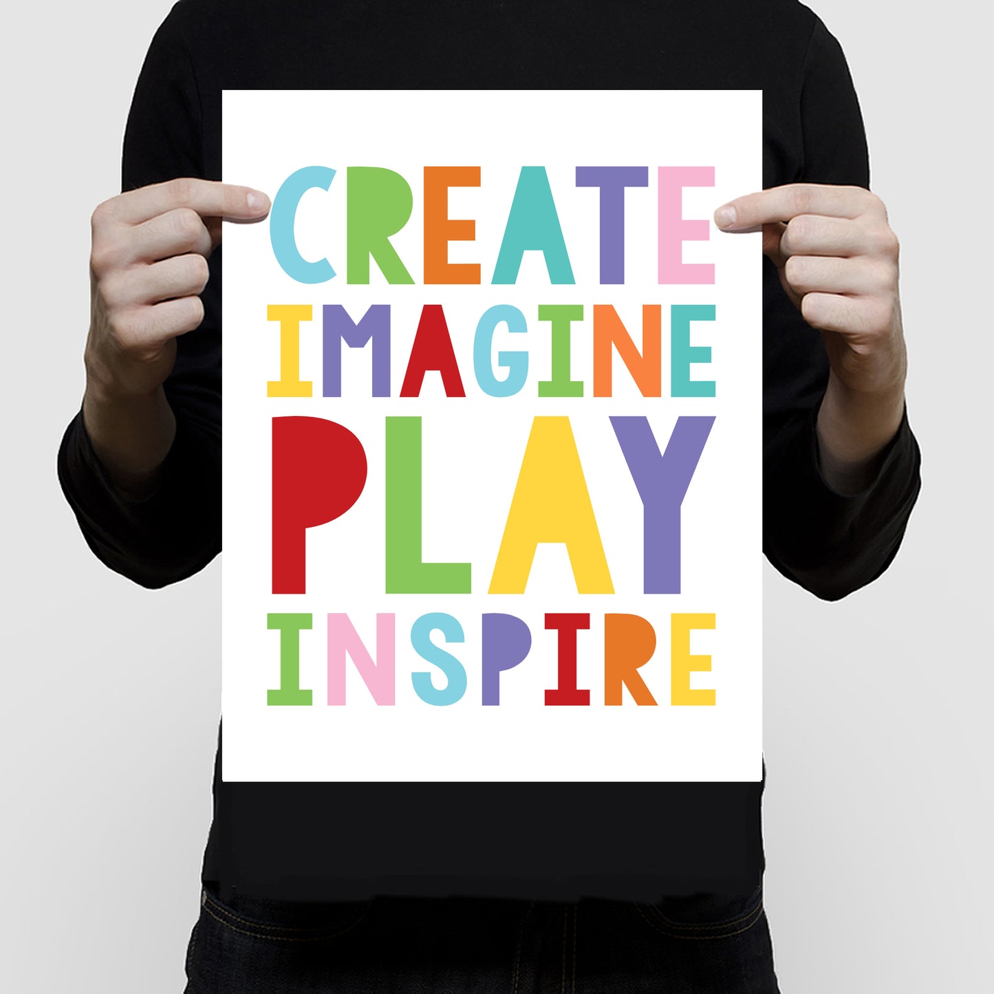 Create imagine play inspire print