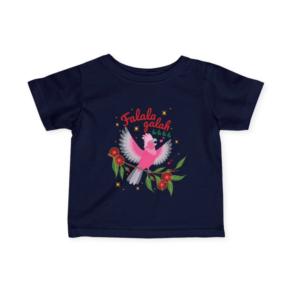 Fa La La Galah Kids Christmas T Shirt