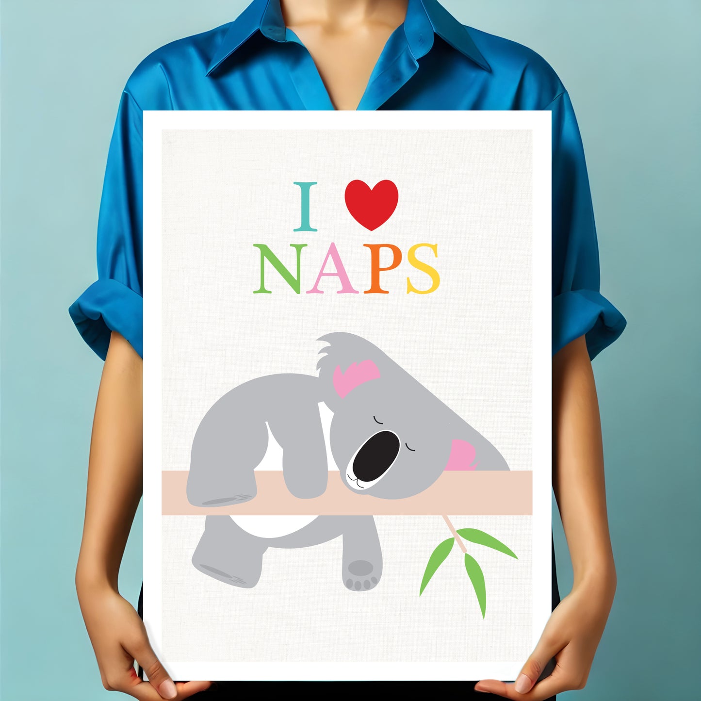 I love naps koala print