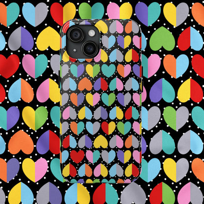 Heart Confetti II Mobile Phone Tough Case