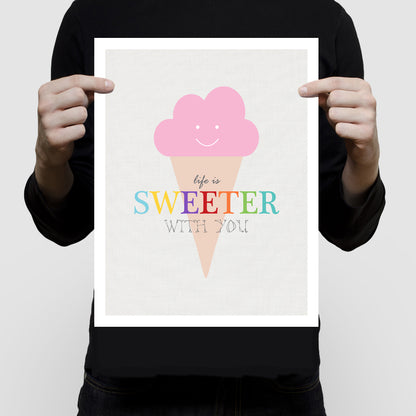 Ice cream print