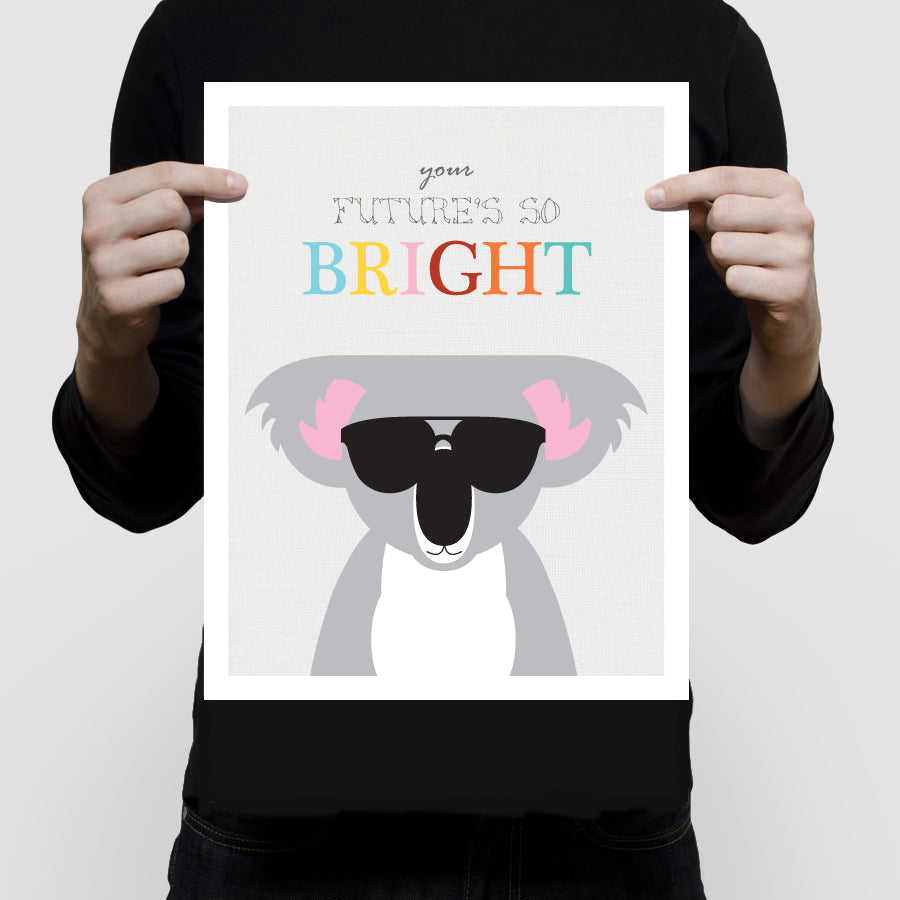 Future's bright koala print