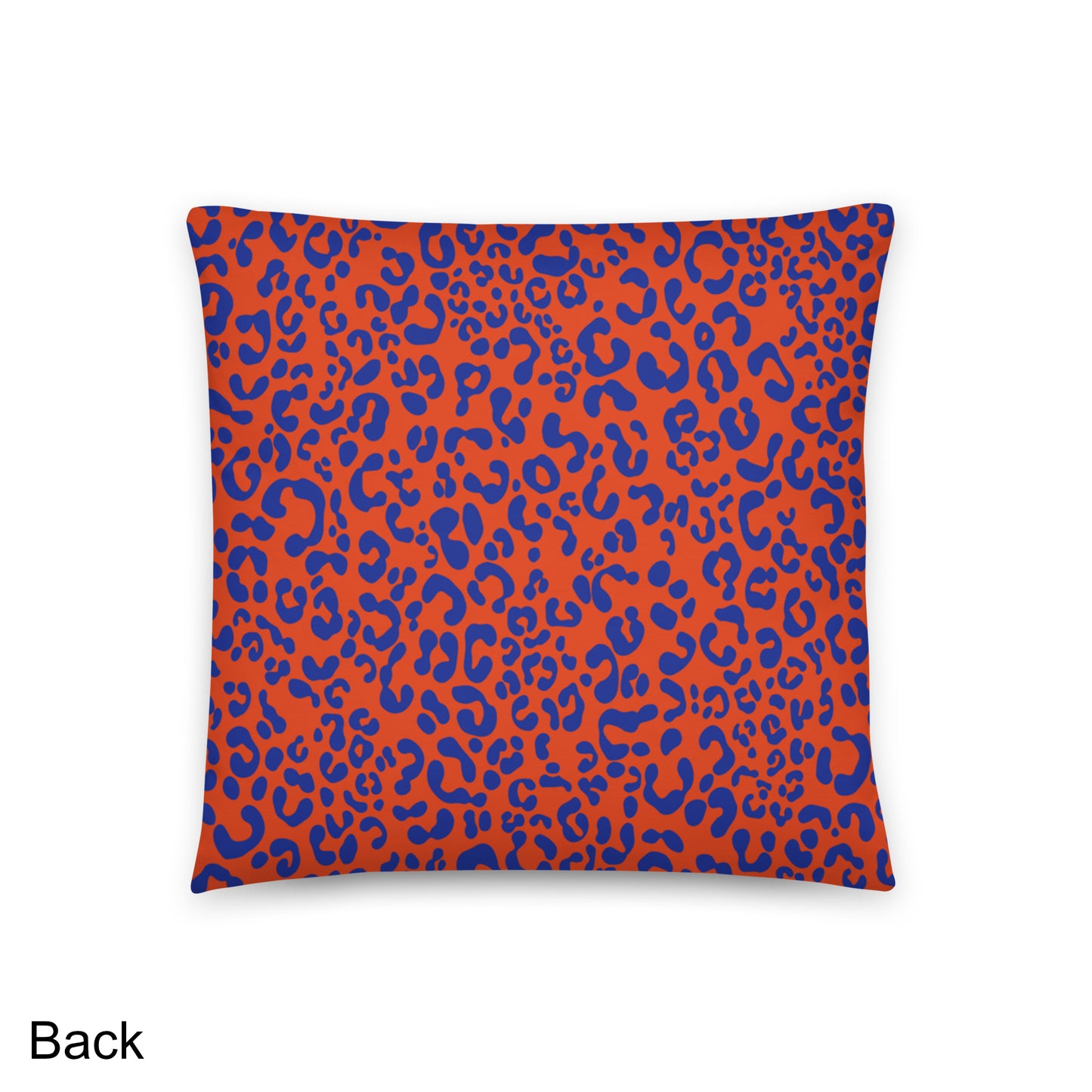 Bold leopard cushion cover