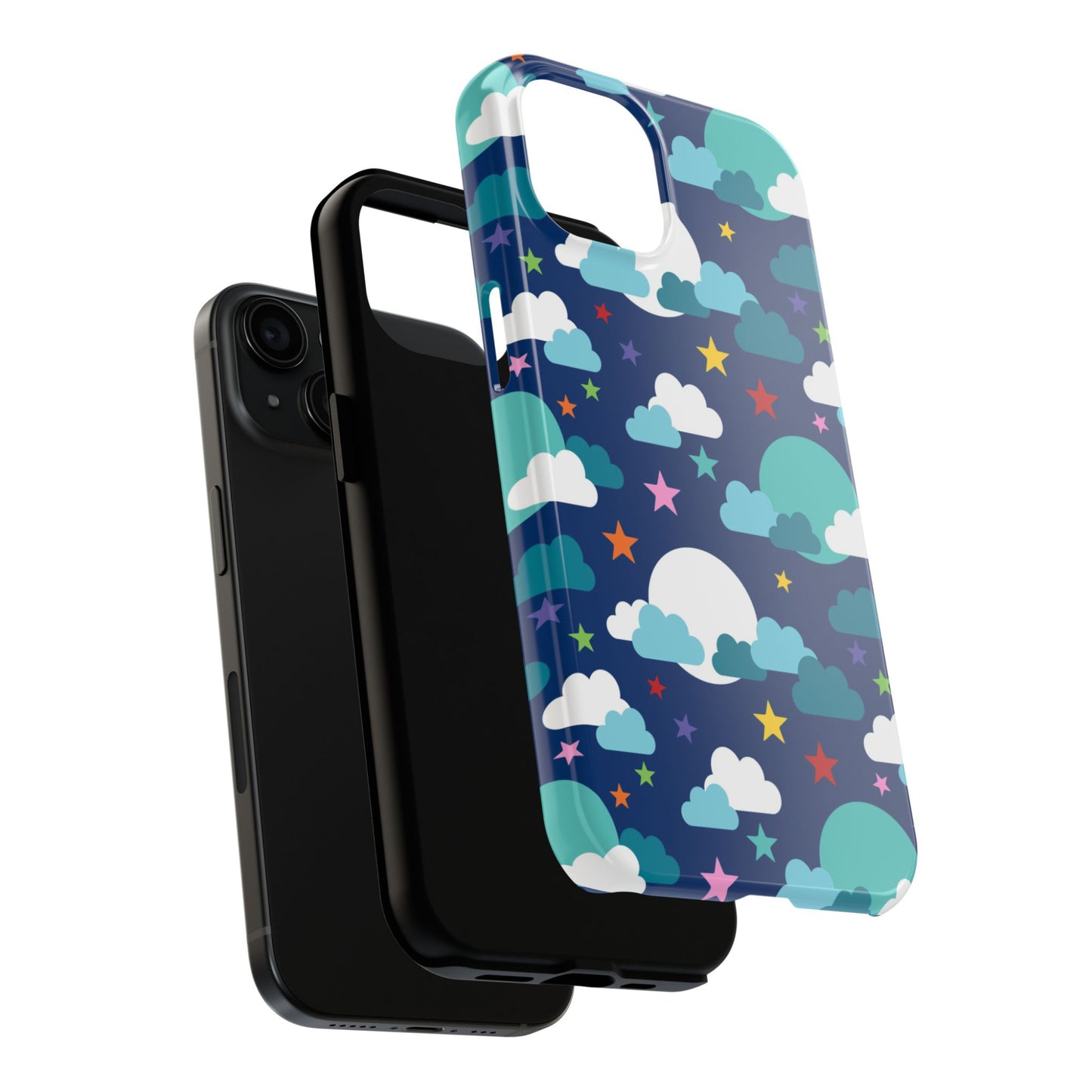 Moon Clouds Mobile Phone Tough Case