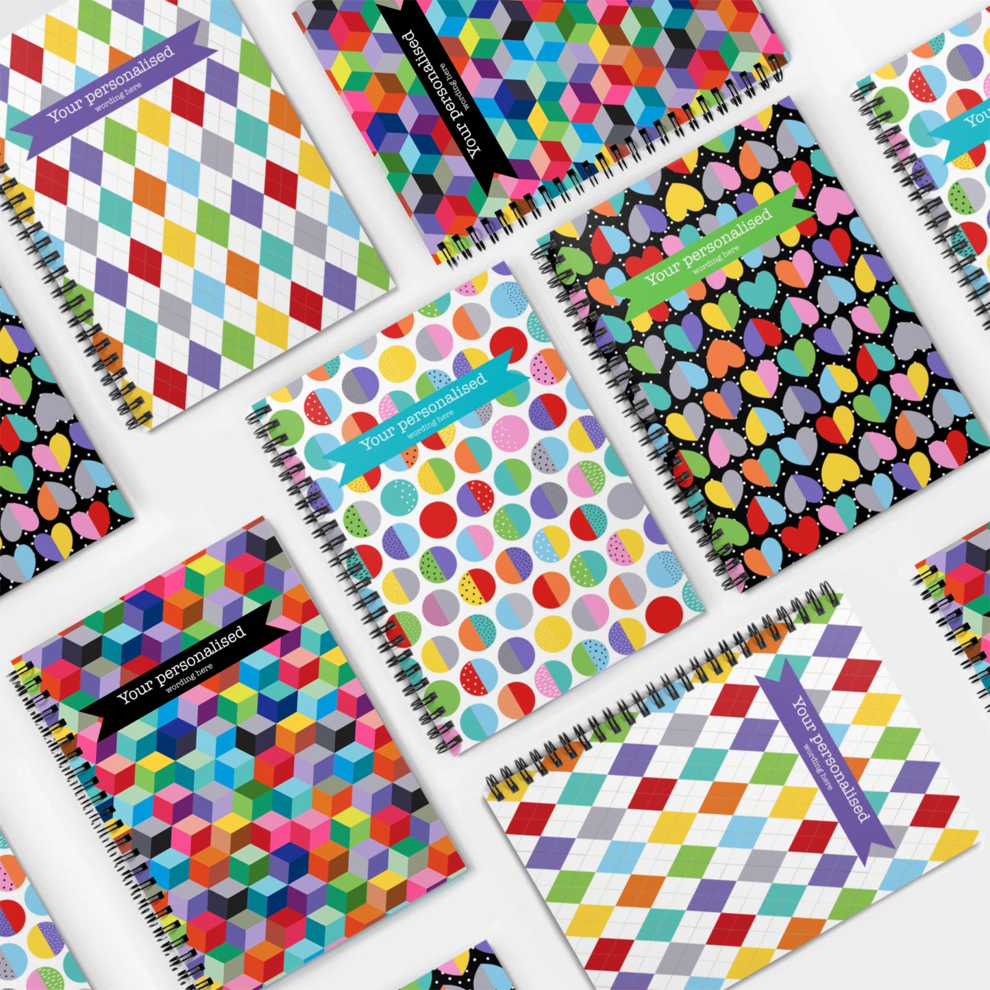 Argyle personalised spiral notebook